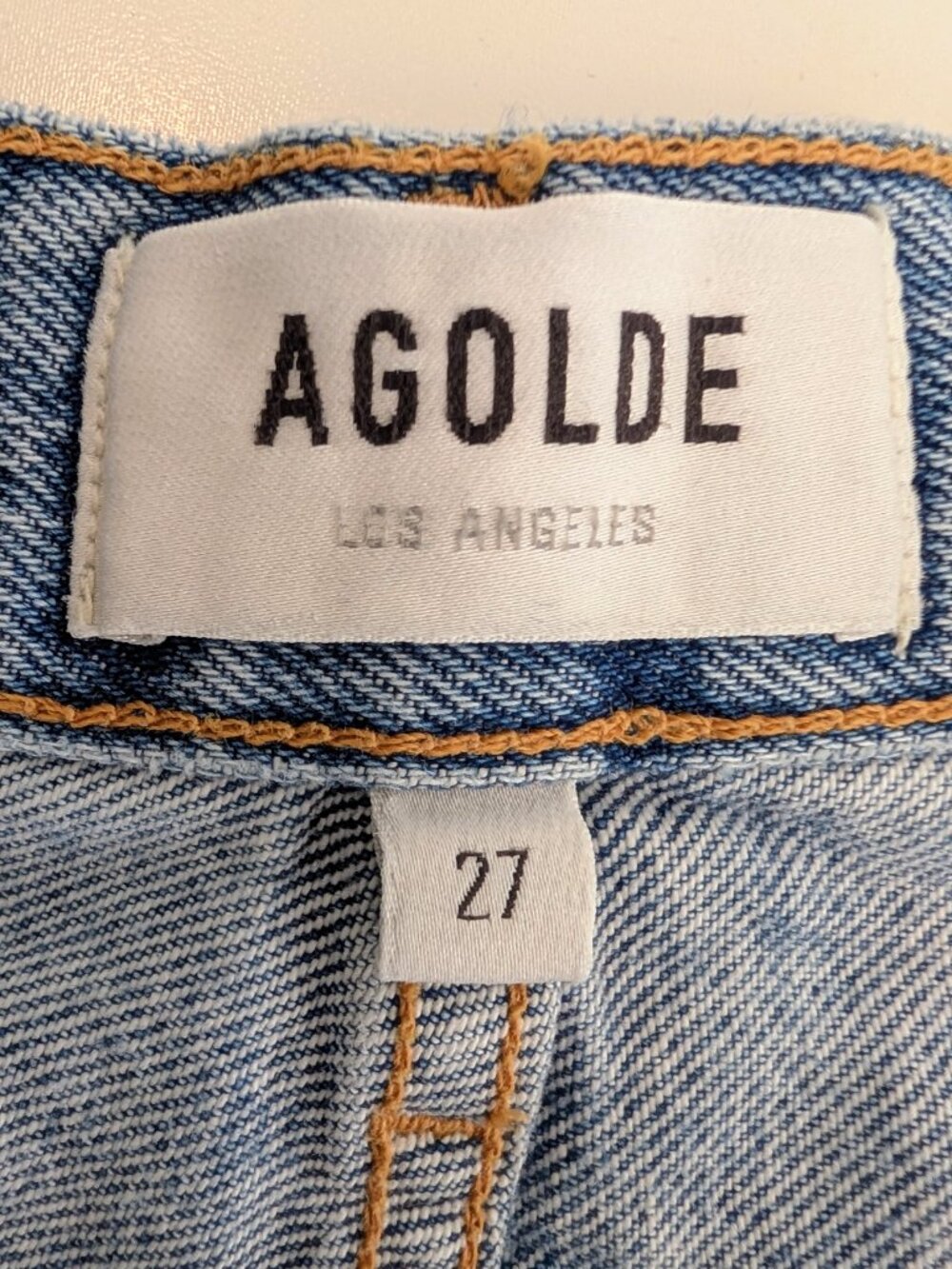 AGOLDE Dee Ultra High Rise Cutoff Shorts in Chimes - Size 27 - Picture 7 of 9